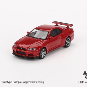 NISSAN SKYLINE GT-R (R34) V-SPEC ACTIVE RED 1999